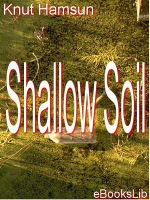 cover image of Shallow Soil